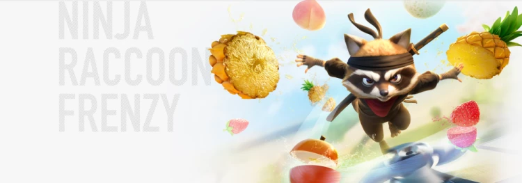 Jogue Ninja Raccoon Frenzy, 96,82% RTP